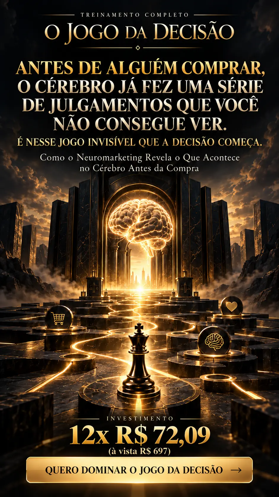 O Jogo da Decisão: como o neuromarketing revela o que acontece no cérebro antes da compra.