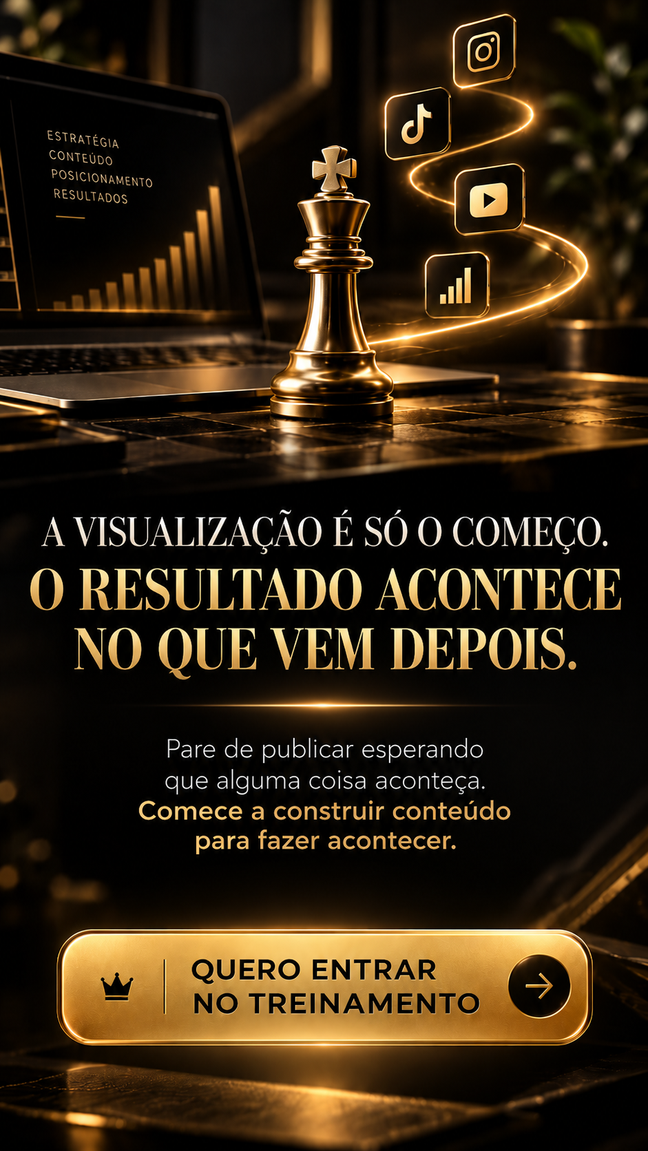 Quero entrar no treinamento O Segredo das Redes Sociais.