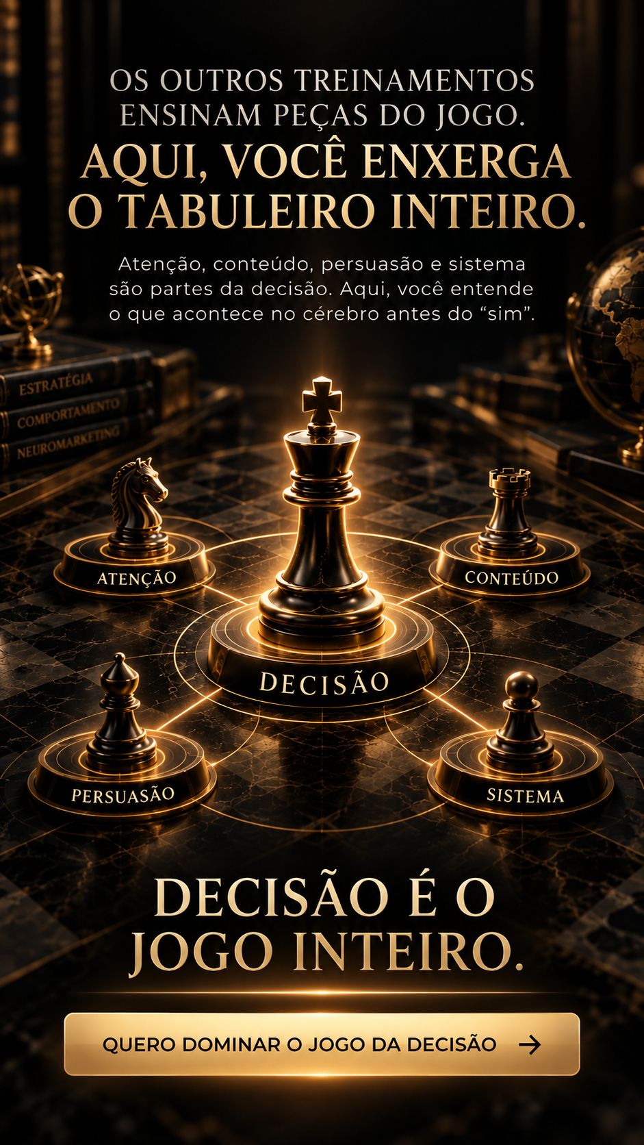 Decisão é o jogo inteiro.