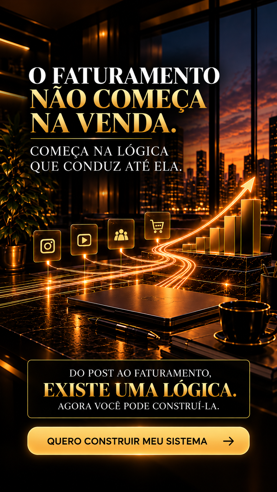 O sistema por trás de quem vende pode ser construído.