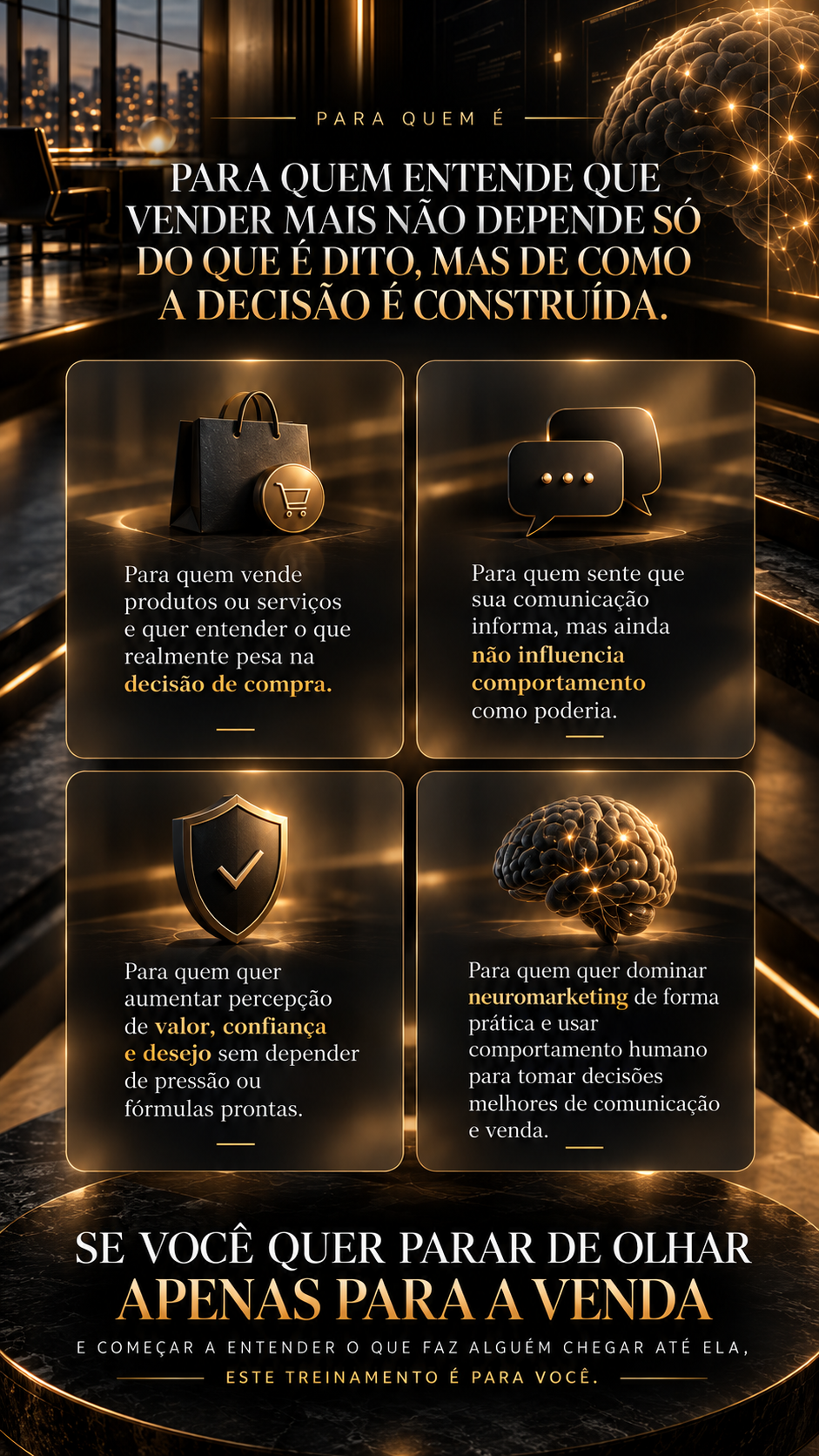 Para quem quer compreender como a decisão é construída.